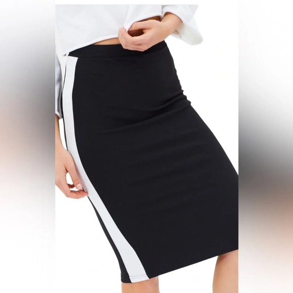 George Black Pencil Skirt Sz  Large - Picture 13 of 13